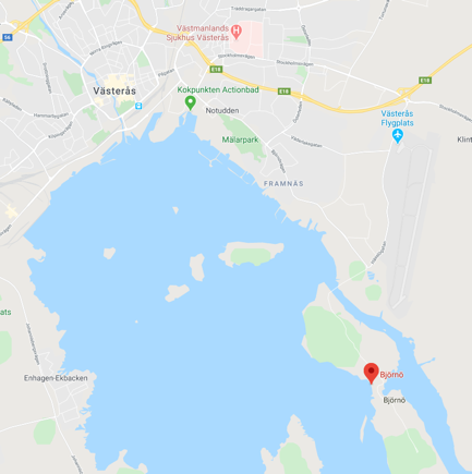 Karta som visar El-dorado-återförsäljare
