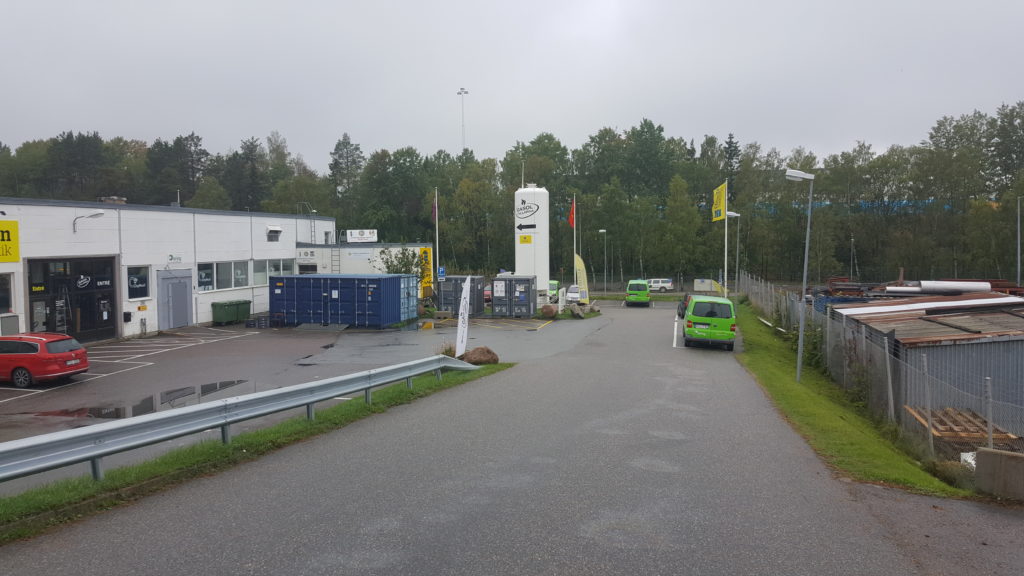 Gasolfyllarnas fyllningsstation i Järfälla